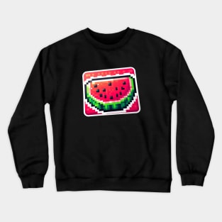 Watermelon Harvest Field Product Fruit Sweet Vintage Since Retro Crewneck Sweatshirt